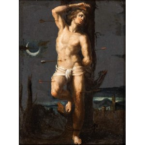 Artista veneto, inizio XVII secolo, Il martirio di San Sebastiano