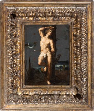 Artista veneto, inizio XVII secolo, Męczeństwo św. Sebastiana