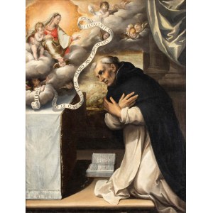Ludovico Carracci (ambito di) (Bologna 1555-Bologna 1619), The Vision of Saint Hyacinth