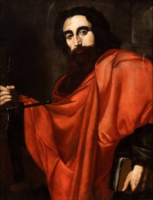 Pietro Novelli Il Monrealese (bottega di) (Monreale 1603-Palermo 1647), Święty Paweł