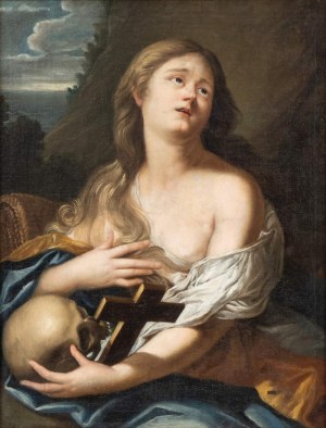 Artista emiliano, XVII secolo, Kajícná Magdaléna
