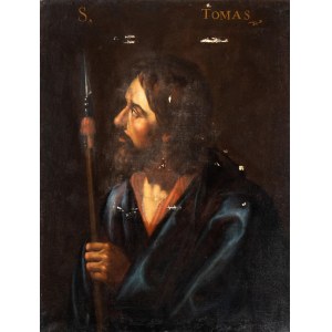 Bartolomeo Mendozzi (ambito di) (Leonessa 1600 ca.-Leonessa 1644), Heiliger Thomas