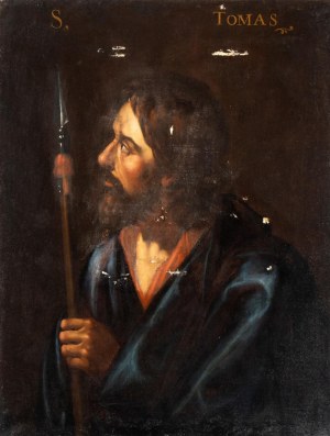 Bartolomeo Mendozzi (ambito di) (Leonessa 1600 ca.-Leonessa 1644), Saint Thomas
