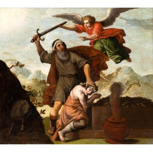 Scuola sivigliana, XVII secolo, Il sacrificio di Isacco