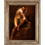 Carlo Maratti (Camerano 1625-Roma 1713), Male nude study