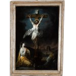 Artista attivo a Roma, fine XVIII - inizio XIX secolo, Ukrzyżowanie z Marią Magdaleną