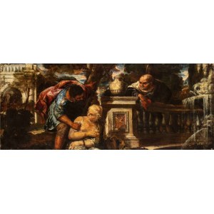 Artista veneto, fine XVII - inizio XVIII secolo, Zuzanna i starsi