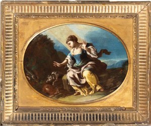 Francesco Solimena (attribuito a) (Serino 1657-Napoli 1747), Kobieca postać alegoryczna