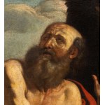 Giovanni Francesco Barbieri Guercino (cerchia di) (Cento 1591-Bologne 1666), Saint Jérôme dans le désert