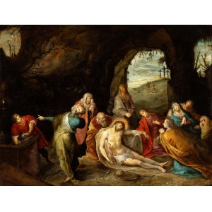 Frans Francken il Giovane (attribuito a) (Anversa 1581-Anversa 1642), Lament Chrystusa