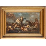 Artista francese, XVIII secolo, Poseidon a Amfridita