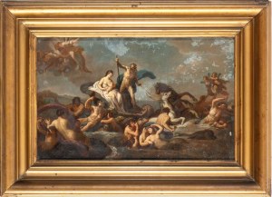 Artista francese, XVIII secolo, Poseidone e Anfridrite
