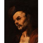 Luca Giordano (ambito di) (Napoli 1634-1705), Filosofo con libro