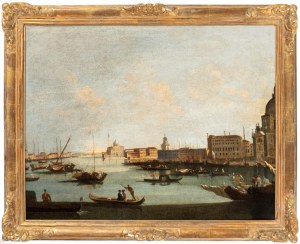 Francesco Tironi (Venezia 1745-Venezia 1797), Pohled na Bacino di San Marco se San Giorgio Maggiore a Punta della Dogana