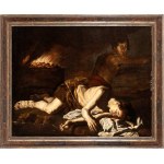 Matthias Stom (Stomer) (Amersfoort ? 1600 ca.-Sicilia post 1652), Cain and Abel