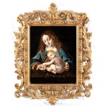 Cerchia di Leonardo da Vinci (Ambrogio de' Predis?), Madonna mit Kind (Madonna dei Fiori)