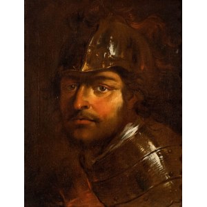 Salvator Rosa (Neapol 1615 - Neapol 1673), Autoportrét v brnení