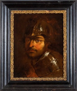 Salvator Rosa (Napoli 1615-Napoli 1673), Selfportrait in armour