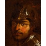 Salvator Rosa (Neapol 1615-Neapol 1673), Autoportret w zbroi