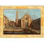 Francesco Tironi (attribuito a) (Venezia 1745-Venezia 1797), Santa Maria Gloriosa dei Frari a Venezia