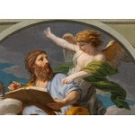 Domenico Corvi (Viterbe 1721-Rome 1803), Saint Matthieu et l'ange
