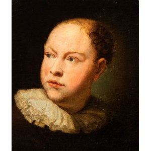 Anton Raphael Mengs (attribuito a) (Aussig 1728 - Roma 1779), Portrét otca Johna Gahagana