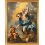 Scuola napoletana, XVIII secolo, The guardian angel