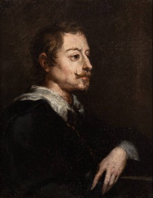 Artista fiammingo (?), XVIII secolo, Portrét malíře Cornelise Schuta