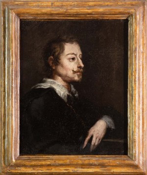 Artista fiammingo (?), XVIII secolo, portret malarza Cornelisa Schuta