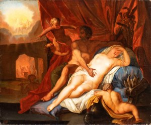 Artista italiano, XVIII secolo, Venere e Marte