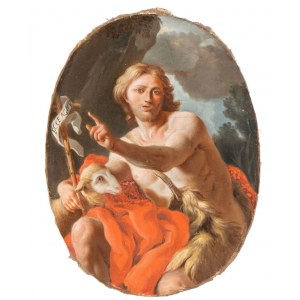 Artista emiliano, XVIII secolo, Heiliger Johannes der Täufer