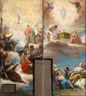 Salvatore Nobili (1865-1919), Szkic malarski dekoracji ściennej kościoła