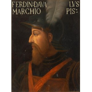 Cristofano di Papi Cristofano dell'Altissimo (copia da) (Firenze 1530 ca.-Firenze 1605), Portrét Fernanda Francesca d'Avalosa markíza z Pescary