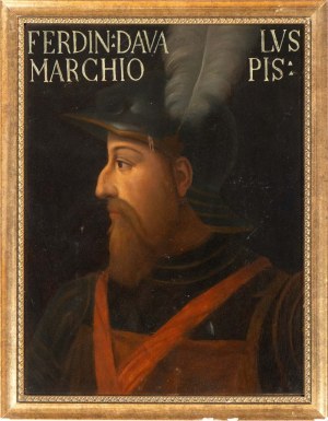 Cristofano di Papi Cristofano dell'Altissimo (copia da) (Firenze 1530 ca.-Firenze 1605), Portret Fernando Francesco d'Avalos markiza Pescary