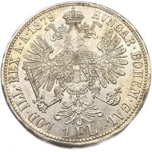 Rakúsko, 1 Florin, 1879 A