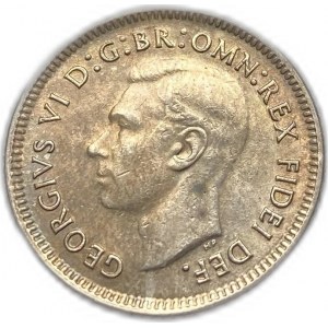 Australie, 6 pence, 1952