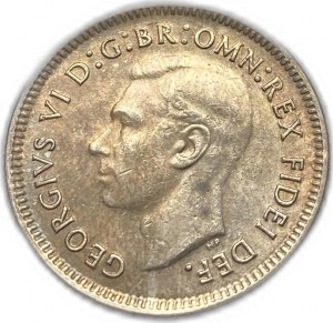 Australia, 6 Pence, 1952