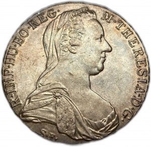 Austria, 1 talar, 1780 SF (1860-1890)