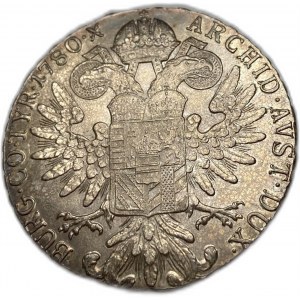 Rakousko, 1 Thaler, 1780 SF (1860-1890)