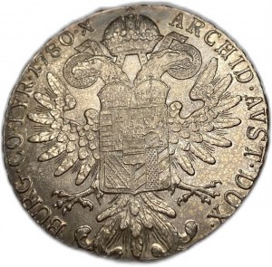 Austria, 1 tallero, 1780 SF (1860-1890)