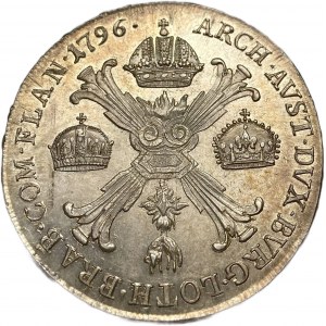 Austria, Kronenthaler, 1796 B