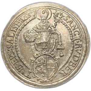 Austrian States Salzburg, 1 Thaler, 1637