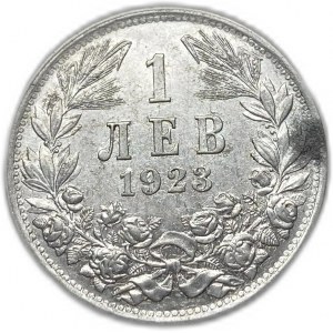Bułgaria, 1 Lev, 1923 r.