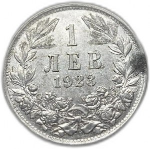 Bułgaria, 1 Lev, 1923 r.