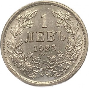 Bulgarie, 1 Lev, 1925