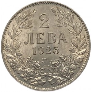 Bulgaria, 2 Leva, 1925