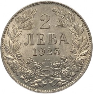 Bulgarien, 2 Leva, 1925