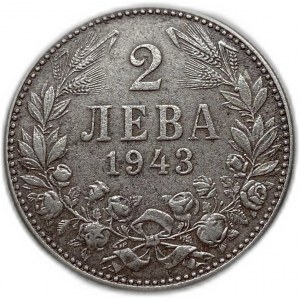 Bulgarien, 2 Leva, 1943