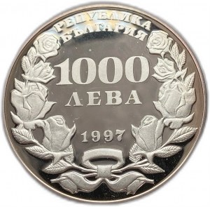 Bulgarie, 1000 Leva, 1997