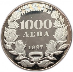 Bulharsko, 1000 Leva, 1997